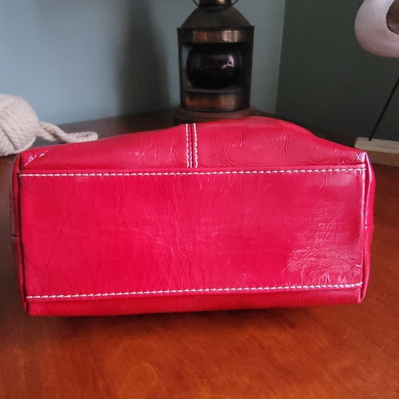 Coach Y2K Red Patent Leather Demi Mini Bag - Picture 8 of 14